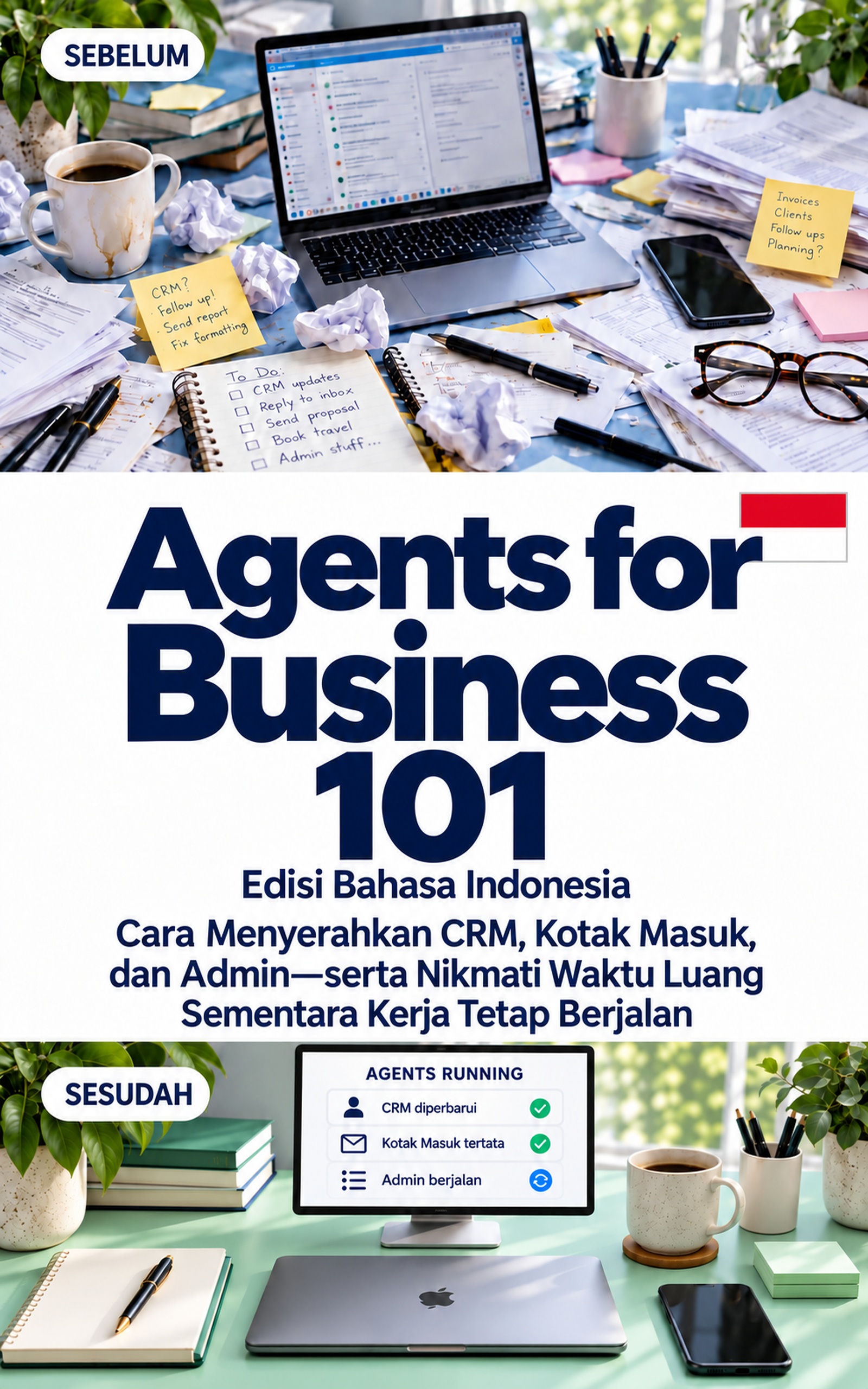 Sampul Agents for Business 101 — Edisi Bahasa Indonesia